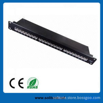 RJ45 24 Port CAT6 FTP Patch Panel
